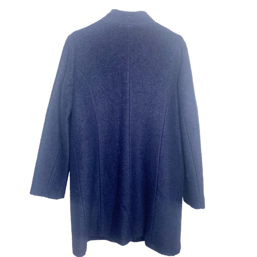 Victoria’s Secret navy blue boucle dress coat trench coat - Picture 7 of 7